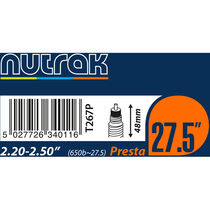 NUTRAK 26x4.0 - 4.3"" Presta 1.3 mm butyl