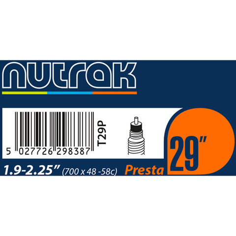 NUTRAK 29 X 1.9 - 2.2" Presta click to zoom image