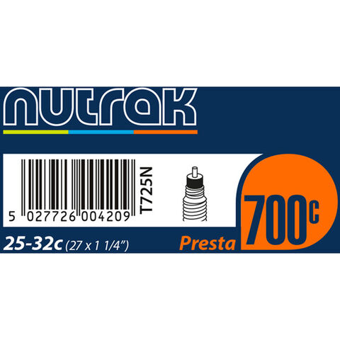 NUTRAK 700x25 - 32C (27x1-1/4") Presta click to zoom image
