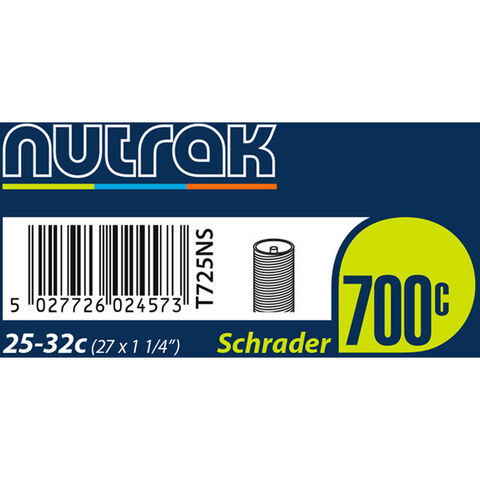 NUTRAK 700x25 - 32C (27x1-1/4") Schrader click to zoom image