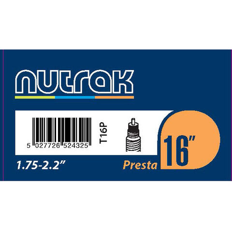 NUTRAK 16 x 1.75 - 2.125 inch Presta click to zoom image