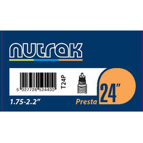 NUTRAK 24 x 1.75 - 2.125 inch Presta inner tube