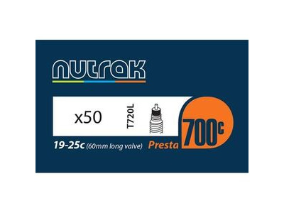 Nutrak 700x18 - 23C Presta 60mm long valve