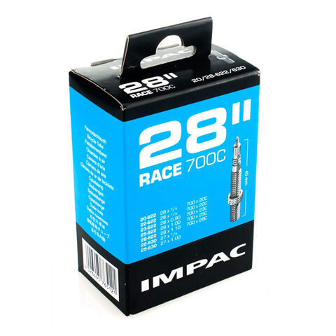 SCHWALBE Impac Inner Tube 700 x 28-45c Presta click to zoom image