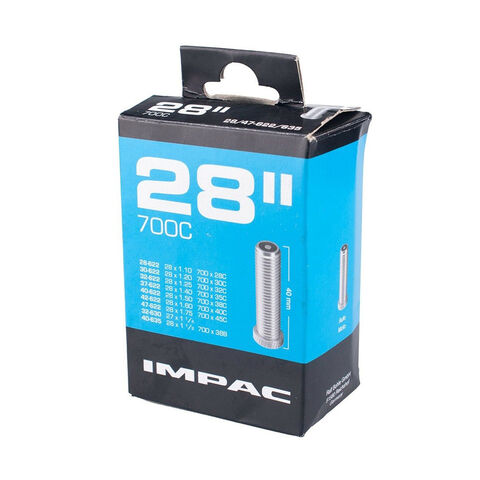 SCHWALBE Impac Inner Tube 700 x 28-45c Schrader click to zoom image