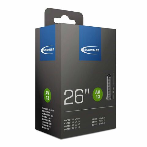 SCHWALBE AV13 Air Plus Inner Tube 26 x 1.50-2.50 click to zoom image