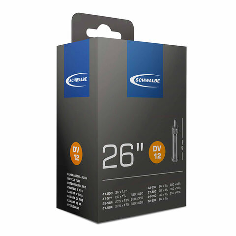 SCHWALBE DV12 Inner Tube 26 x 1 3/8 click to zoom image