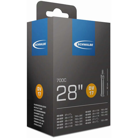 SCHWALBE DV17 Inner Tube 700 x 28-45c click to zoom image