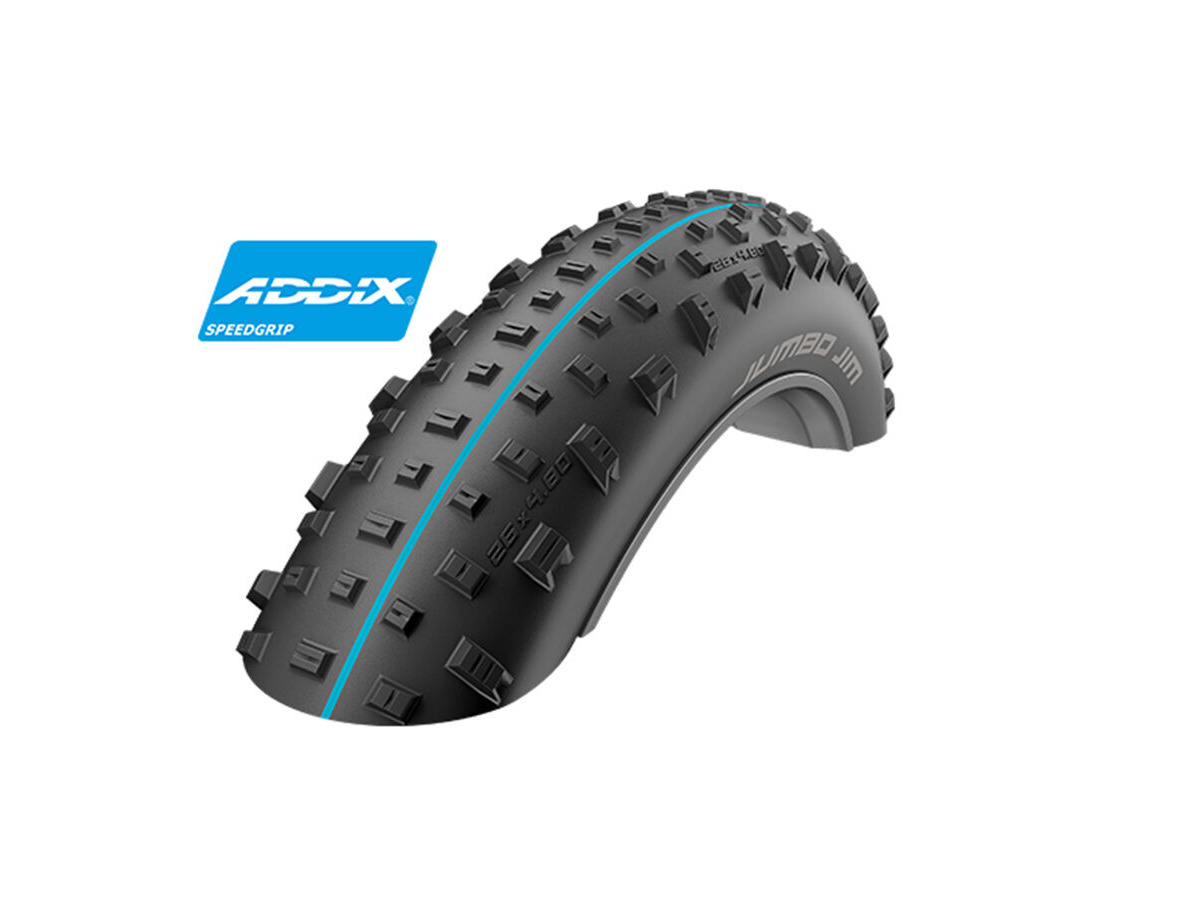 Schwalbe Jumbo Jim 26 x 4.00 Addix Spgrip TL-Easy click to zoom image