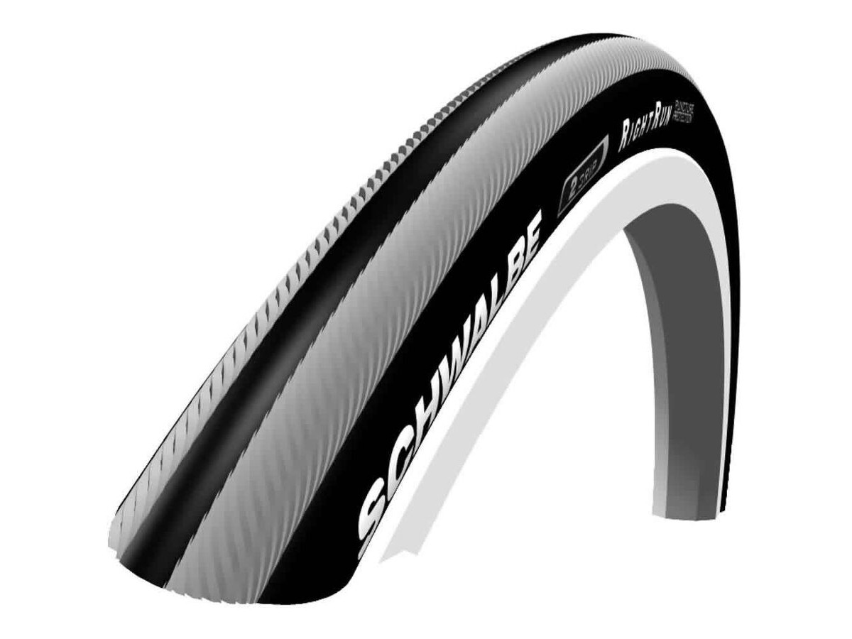 Schwalbe Tyre for Wheelchairs 24 x 1.00 Grey Stripes click to zoom image
