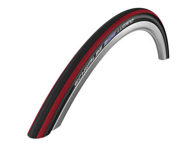Schwalbe Lugano 700 x 23C Red Stripes Folding