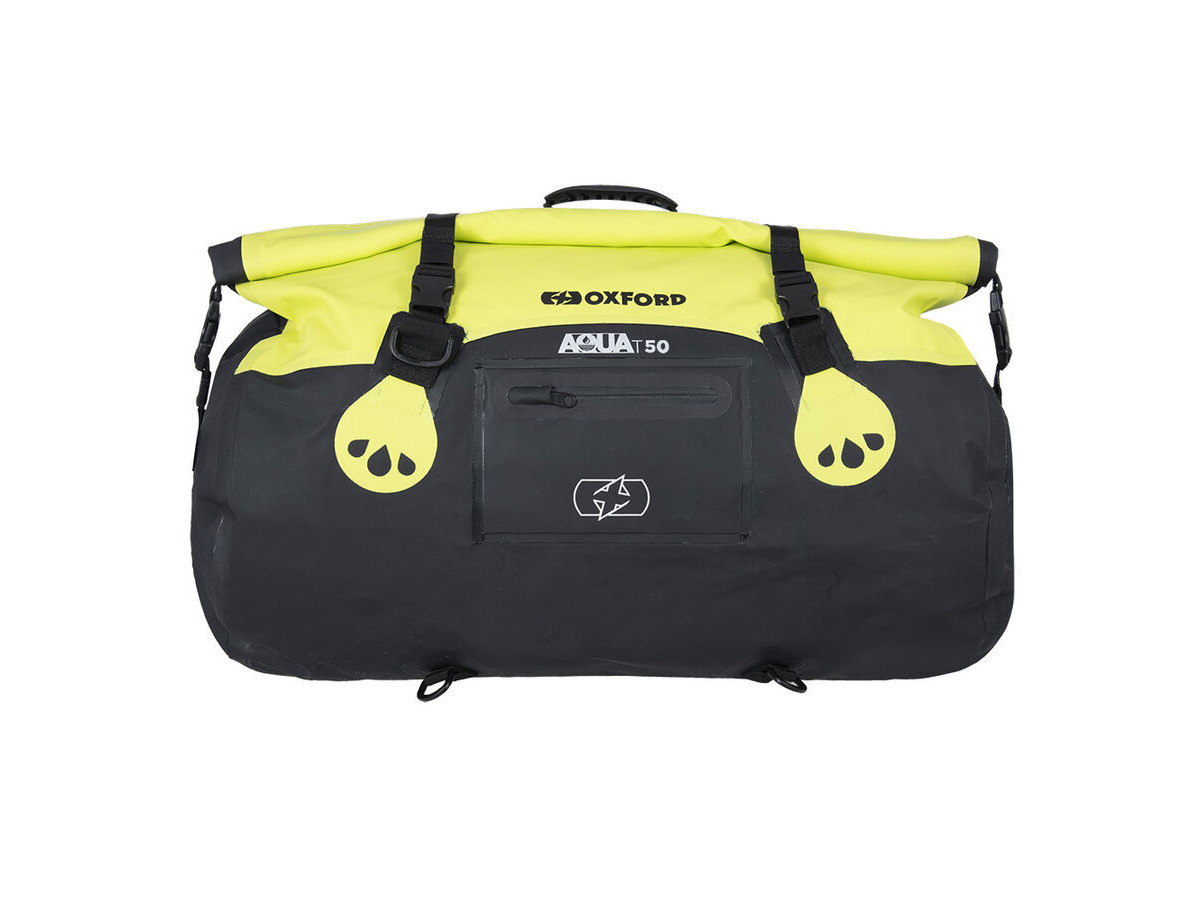 Oxford AQUA T-50 ROLL BAG - BLACK/FLUO click to zoom image