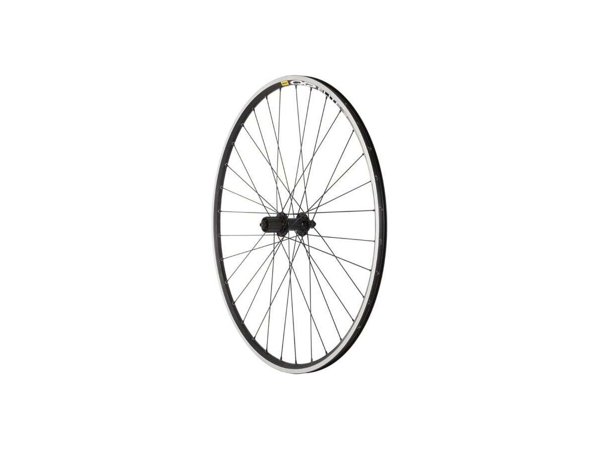 M Part Wheels Road Rear Wheel Shimano RS400 Hub Mavic CXP Elite Rim black 700c click to zoom image