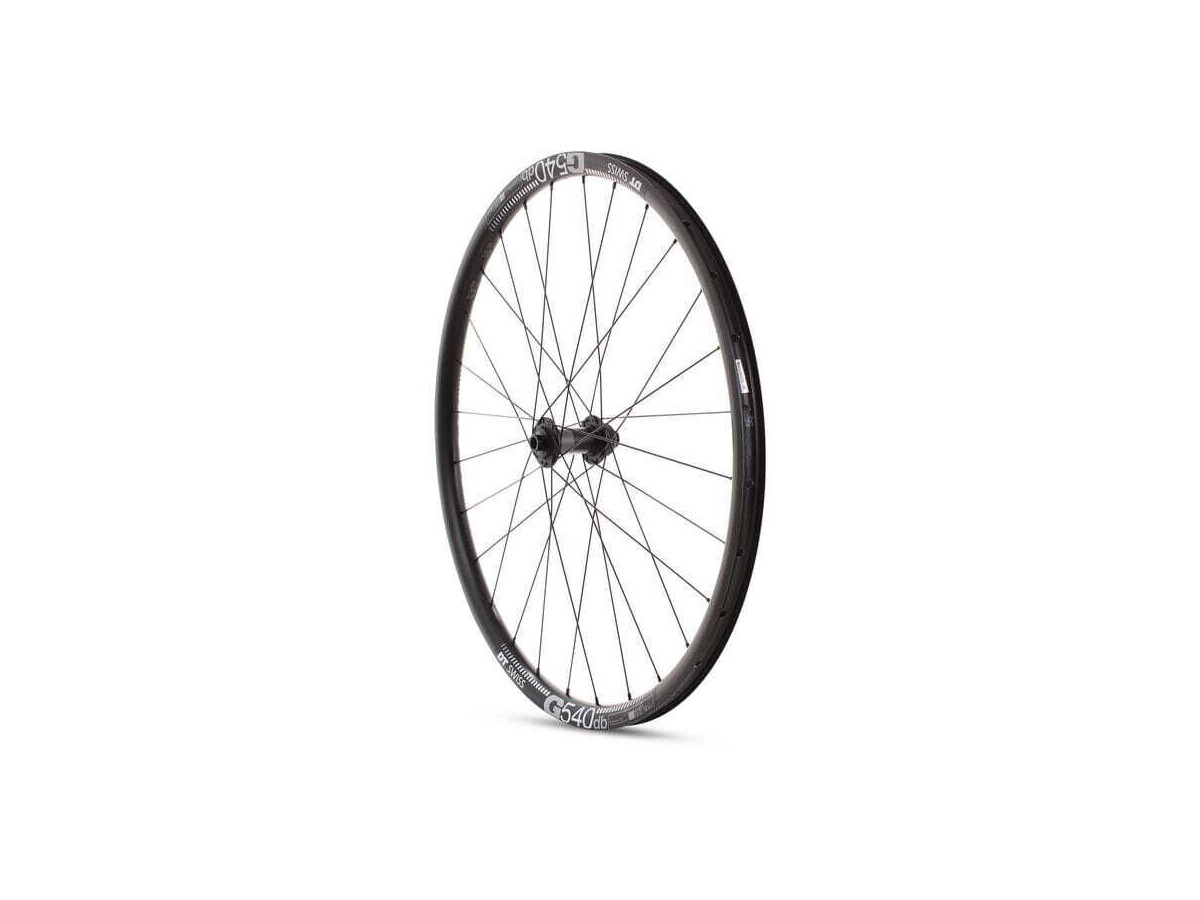 M Part Wheels Gravel Front Wheel DT 370 CL Hub TA 100x12mm G 540 Rim TLR black 27.5 inch click to zoom image