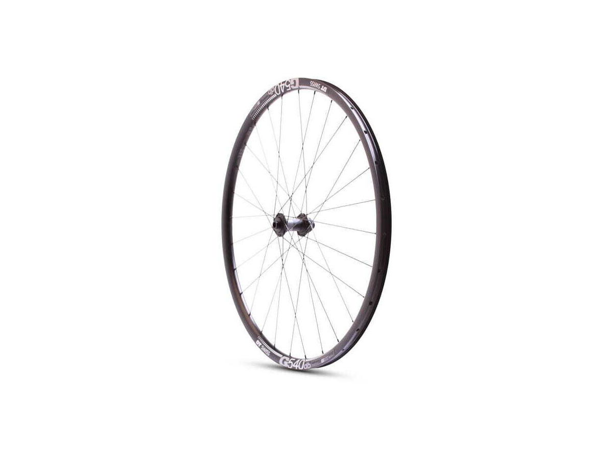 M Part Wheels Gravel Front Wheel DT 370 CL Hub G 540 Rim TLR black 700c click to zoom image