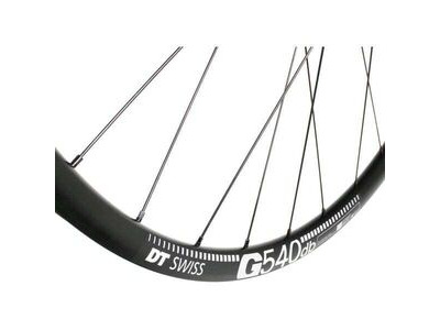 M Part Wheels Gravel Front Wheel DT 370 CL Hub G 540 Rim TLR black 700c click to zoom image