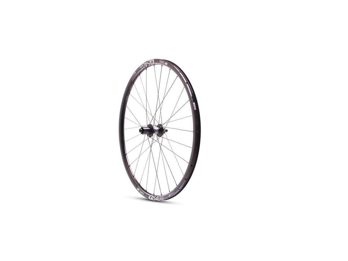 M Part Wheels Gravel Rear Wheel DT 370 CL Hub G 540 Rim TLR black 700c click to zoom image